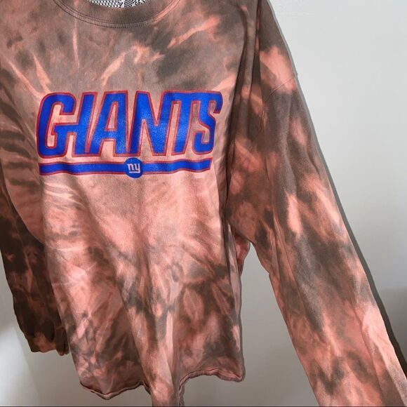 New York Giants long sleeve bleached swirl top - Picture 4 of 12